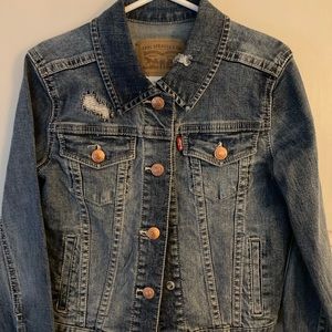 Girls Levi Jean jacket